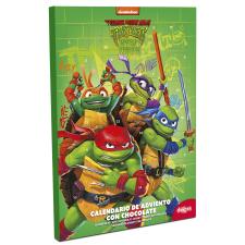 Ninja Turtles Advent calendar with chocolate 50g:11 x 348 x 257 mm 