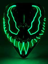 LED Monster Mask:green 