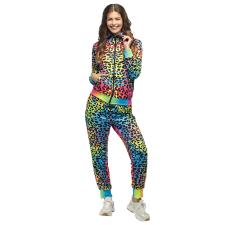 Accessoires:Shell suit Leopard Art babe UV:colorful XL