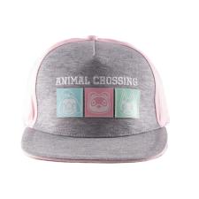 Animal Crossing Snapback Cap Pastel Squares 