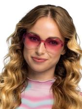 Party glasses Festival hearts:pink 