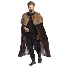 Viking cloak Nocturnal Hunter:126 cm, brown 