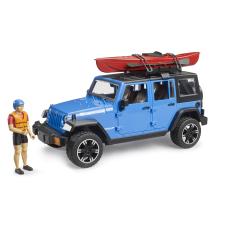 Jeep Wrangler Rubicon avec kayak et figurine:14 x 14 x 33 cm 