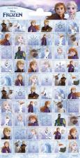 Stickers Frozen : Cadeaux de Fête:10 x 20 cm, multicolore 