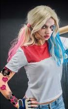 Tatouage temporaire Harley:multicolore 