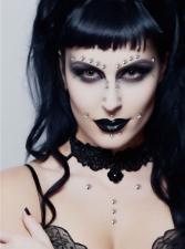 Piercings zum Aufkleben:30 Stück, silber 