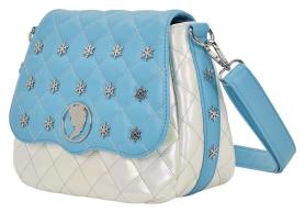 La Reine des neiges by Loungefly sac à bandoulière Elsa Pearlescent:19 x 15 x 31 cm 