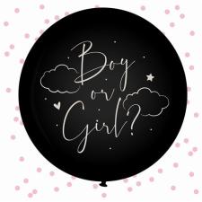 Gender-Reveal-Partyballon Girl:10 Stück, 61 cm, rosa 