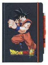 Dragon Ball Premium Notebook A5  with Projector Pen Super Goku 