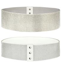 Rhinestone Belt:silver 