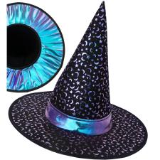 Chapeau de sorcière / magicienne avec lune & étoiles 