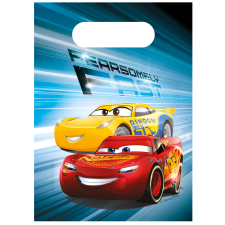 Disney Cars Geschenktüten: Kindergeburtstag Zubehör:4 Stück, 16 x 22 cm, mehrfarbig 