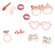 Foto-Requisiten Set Bride to be:mehrfarbig 