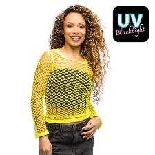 Fishnet shirt Temptation neon:yellow 