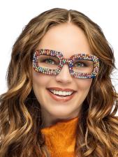 Lunettes party Sparkle:coloré