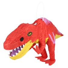 Piñata T-rex:64 x 18 x 34 cm, red