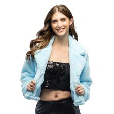 Veston Fluffy rave:bleu 
