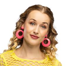 Earrings Retro neon:pink