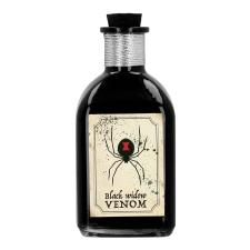Bouteille de verre 'Black widow venom':14 x 6 x 6 cm 