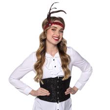 Corset Victoria:M/L stretch, noir