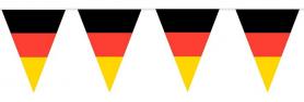 Chaîne de fanions Allemagne: Girande de fête:10 m /  26 cm, multicolore 