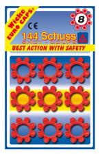 8-shot plastic ring ammunition 