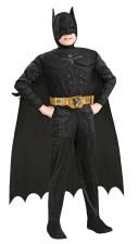 Batman Dark Knight Premium Kostüm Kinder:schwarz 