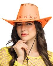 Accessoires:Cowboyhut Savanne neonfarbig UV:KW 58 cm, orange 