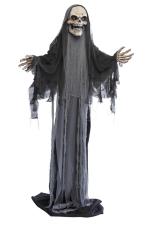 Growing Reaper – Terrifying Halloween Decoration with Motion, Lights & Sound:180 - 215 cm 
