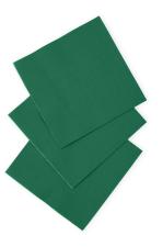 Accessoires:Servietten Papier 3-lagig:20 Stück, 33 x 33 cm, grün 