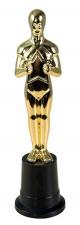 Accessoires:Stars & Film: Winner statue film award:or/gold 