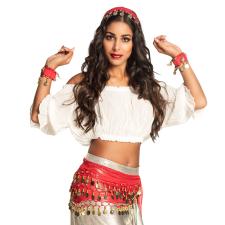 Bandeau Belly dance:rouge 