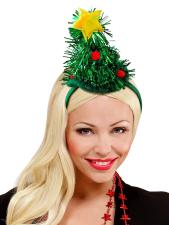 Weihnachtsbaum Hütchen mit Lametta