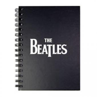 BEATLES Notebook:14,8 x 21cm, black 