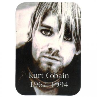 Nirvana Aufkleber: Kurt Cobain 