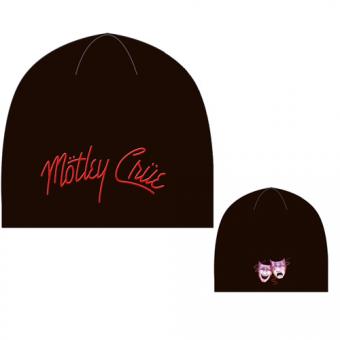 Mötley Crüe Beanie: Logo Kappe:schwarz 