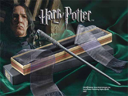 Professor Severus Snape Magic wand:Harry Potter replica:38 cm, black 
