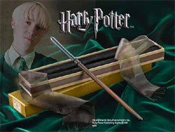 Magic wand Draco Malfoy:Harry Potter replica:35 cm, brown 