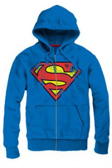 Superman Hoody: Vintage Logo Hoodie 