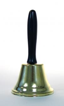 Small Christmas bell:12 cm, or/gold 