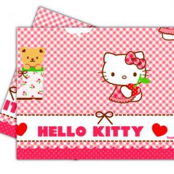 Hello Kitty Party Tablecloth:120x180cm, multicolored 