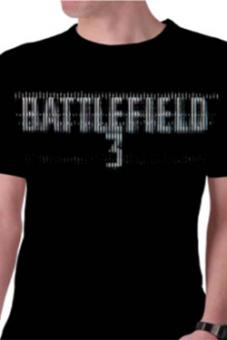 T-Shirt Battlefield : Distortion Logo 
