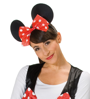 Minnie Ears Hair ripe:black/red 