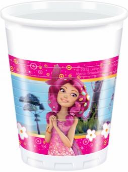 Mia and Me Party Cups:8 Item, 2 dl, multicolored 