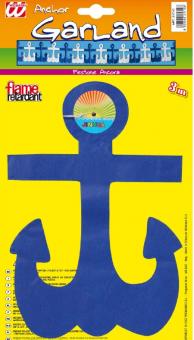 Anker Girlande:3 m, mehrfarbig 