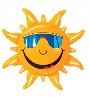 Sonne aufblasbar:60 cm, gelb 