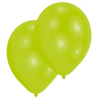 Balloons:10 Item, 27.5cm, green 