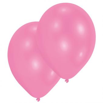 Luftballons:10 Stück, 27.5 cm, rosa 