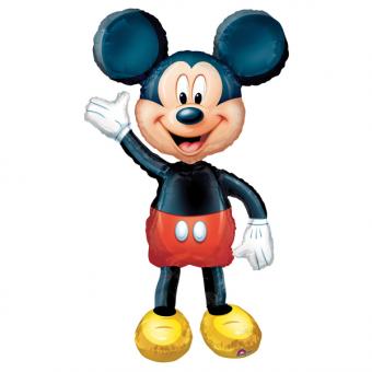 Mickey Mouse:Folienballon Laufend:96 x 132 cm, mehrfarbig 