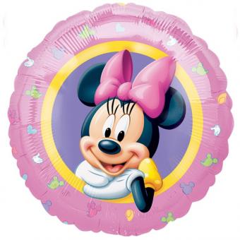 Minnie Mouse Folienballon:45 cm, rosa 